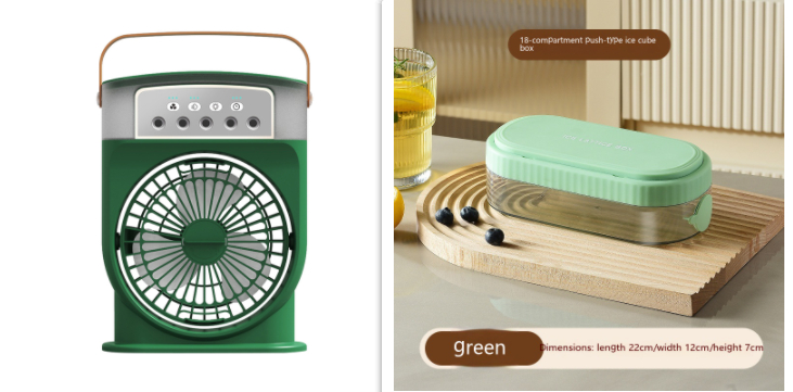 Fan with Light & Humidifier