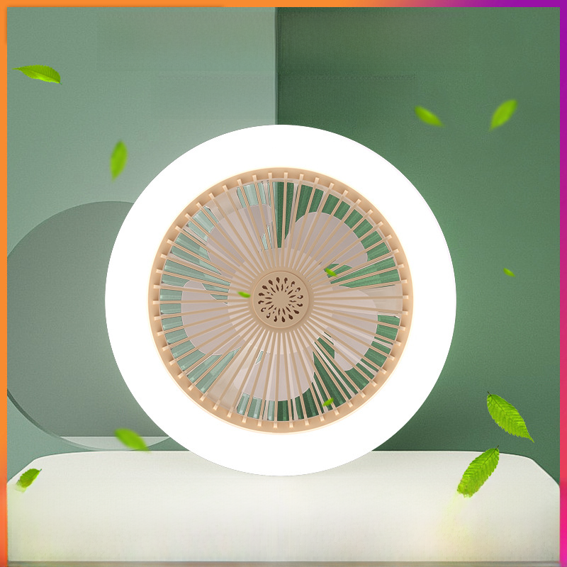 Modern Minimalist Aromatherapy Fan Light with Remote